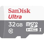 32GB SANDISK ULTRA MICROSDHC/100MB/S CLASS 10 UHS-I