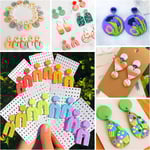 24 st Polymer Clay Cutters, 10 former Clay Cutters