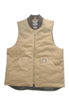 Arbeidsvest West Coast Choppers Heavy Duty Brun