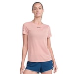2XU Light Speed Tech Tee T-Shirt à Manches Courtes, Bloom/Black Reflective, XS Femme