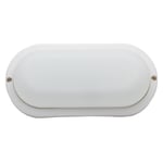 LED oval vägglampa med rörelsesensor 4000K 960lm 12W