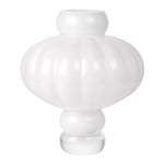 Louise Roe - Balloon Vase 03 Opal White - Vit - Vaser