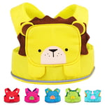Trunki ToddlePak - Fuss Free Baby Walking Reins and Toddler Safety Harness – Leeroy Lion (Yellow)