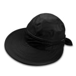 Dam UPF 50+ UV-skydd Konvertibel Strandhatt för black