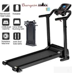 Treadmill Electric Motorized Folding Running Jogging Machine Gym Home Fitness UK