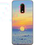 OnePlus 7 Genomskinligt Skal Solnedgång