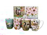 Cats World - 4-pack muggar i presentkartong (The Art Gallery)