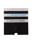 Calvin Klein Men's LOW RISE TRUNK 3PK 000NB3074A, Multi, L