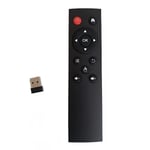 Universal T9c 2.4g Trådlös Luftmus Fjärrkontroll För Android- Tv Box Pc Fjärrkontrollkontroll Med Usb-mottagare