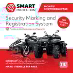 StÃ¶ldskyddsmÃ¤rkning Smart Protection ISR till Moped, MC, ATV och skoter