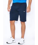 Nike Crusader Mens Jersey Shorts Navy Cotton - Size Small