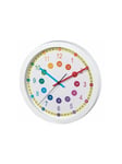 “Easy Learning" Children's Wall Clock Diameter 30 cm Low-Noise