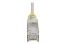 StarTech.com 3m Slim LSZH CAT6 Ethernet Cable, 10 Gigabit Snagless RJ45 100W PoE Patch Cord, CAT 6 10GbE UTP Network Cable w/Strain Relief, Grey, Fluke Tested/ETL, Low Smoke Zero Halogen - Category 6 - 28AWG (N6PAT300CMGRS) - patchkabel - 3 m - grå