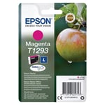 Original Epson T1293, Durabrite Apple Magenta Ink Cartridge T129340 C13T12934012