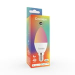 Conixon Smart Light Bulb E14 Candle C37, WiFi, Colour Changing