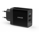 Anker Innovations PowerPort+ 2 Power iq 2-Port usb Ladegerät weiß (A2021313) -