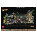 LEGO Indiana Jones Temple of the Golden Idol Building Set For Adults 1545 Pieces