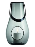 Dwl Lanterne H29 Home Decoration Candlesticks & Tealight Holders Grey Holmegaard