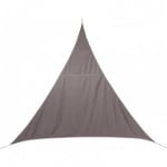 Voile d'ombrage triangulaire Hespéride - Curacao - 3 x 3 x 3 m - 180g/m² - Protection anti-UV