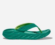 HOKA Ora Recovery Flip 2 Chaussures en Tech Green/Lettuce Taille 49 1/3 | Récupération