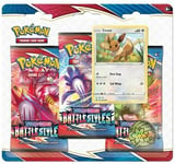Pokémon TCG Sword & Shield - Battle Styles: 3 pack blister - Eevee