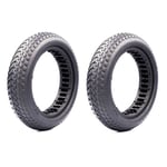 Xiaomi M365 elscooter Däck 8.5" Svart 2-pack
