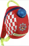 LittleLife Fire And Rescue  Toddler Backpack with Child Safety Rein New