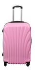 Resväska - Hardcase resväska - Stl Medium - Rosa mussla - Exklusiv resväska