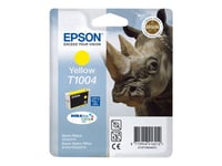 Epson T1004 - 11.1 ml - jaune - originale - blister - cartouche d'encre - pour Stylus SX515W, SX600FW, SX610FW; Stylus Office B1100, B40W, BX310FN, BX600FW, BX610FW