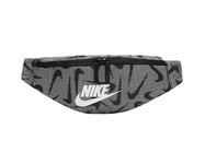 Nike Adults Unisex Waist Bag Grey/Black/White Logo Graphics DQ5605 010  3 Litres