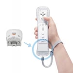 Sensor Adapter Motion Plus Wii Remote Console Wiimote Wireless Controller blanc