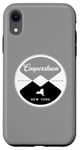 iPhone XR Cooperstown New York NY Circle Vintage State Graphic Case