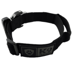 K9 Thorn Echo Cobra Hundhalsband med Grepp (Färg: Svart, Storlek: XL)