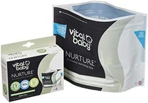 Vital Baby Nurture Microwave Sterilising Bags 5 Pack Reusable Steriliser Bag 30