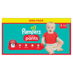 Pampers Baby-Dry Byxor, storlek 4 Maxi, 9-15kg, Giga Pack (1 x 108 Byxor)
