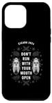 iPhone 15 Pro Max Cicadas 2024 Dont Run With Your Mouth Open Funny Cicada 2024 Case