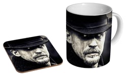 Tom Hardy Taboo Dark Ceramic Coffee MUG + Coaster Gift Set …