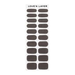 Love'n Layer Solid Thunder Mole Självhäftande nagellack