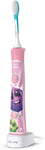 Philips Elektrisk tannbørste HX6352/42 Oppladbar, For barn, Antall tannpussemoduser 2, Sonisk teknologi, Rosa