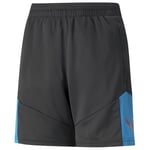 PUMA Träningsshorts IndividualFINAL - Svart/Blå Barn, storlek 164 cm