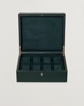 WOLF British Racing Green 8 Piece Watch Box