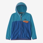 Patagonia Kids Micro D Snap-t Jacket (Blå (BAYOU BLUE) Medium)