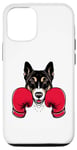 Coque pour iPhone 12/12 Pro Chien de berger kangal amusant kickboxing ou boxe