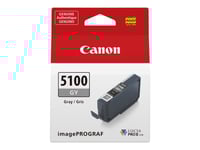 Canon Pfi-5100 Gy - 14.4 Ml - Grå - Original - Hängande Låda - Bläcktank - För Imageprograf Pro-310