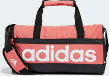 Adidas Adidas Essentials Linear Duffel Bag Extra Small Laukut PRELOVED SCARLET / BLACK / WHITE