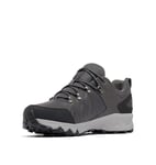 Columbia Men's Peakfreak 2 Outdry Leather Waterproof Low Rise Hiking Shoes, Grey (Ti Grey Steel x Dark Grey), 13 UK