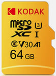 Kodak 64GB Micro SD Card For Samsung Galaxy S8 S9 S10 S20 S20+ S20 ULTRA A13
