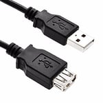 Safekom Premium 2M USB 2.0 Male to Female Extension Cable Extender Data Transfer 480mps Lead For USB Printer, USB Modem, USB Flash Driver, USB Caddy, USB Card Reader, USB Keyboard , USB Mouse