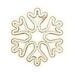 Forever Light LED Neon CHRISTMAS SNOWFLAKE FLNE20 - Vit