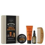 The Scottish Fine Soaps Company Men's Grooming Thistle and Black Pepper Face and Beard Kit